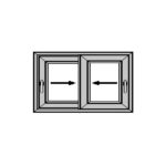 Υψούμενα Δίφυλλα Συρόμενα Κουφώματα KÖMMERLING PREMIDOOR 76 - Image 2